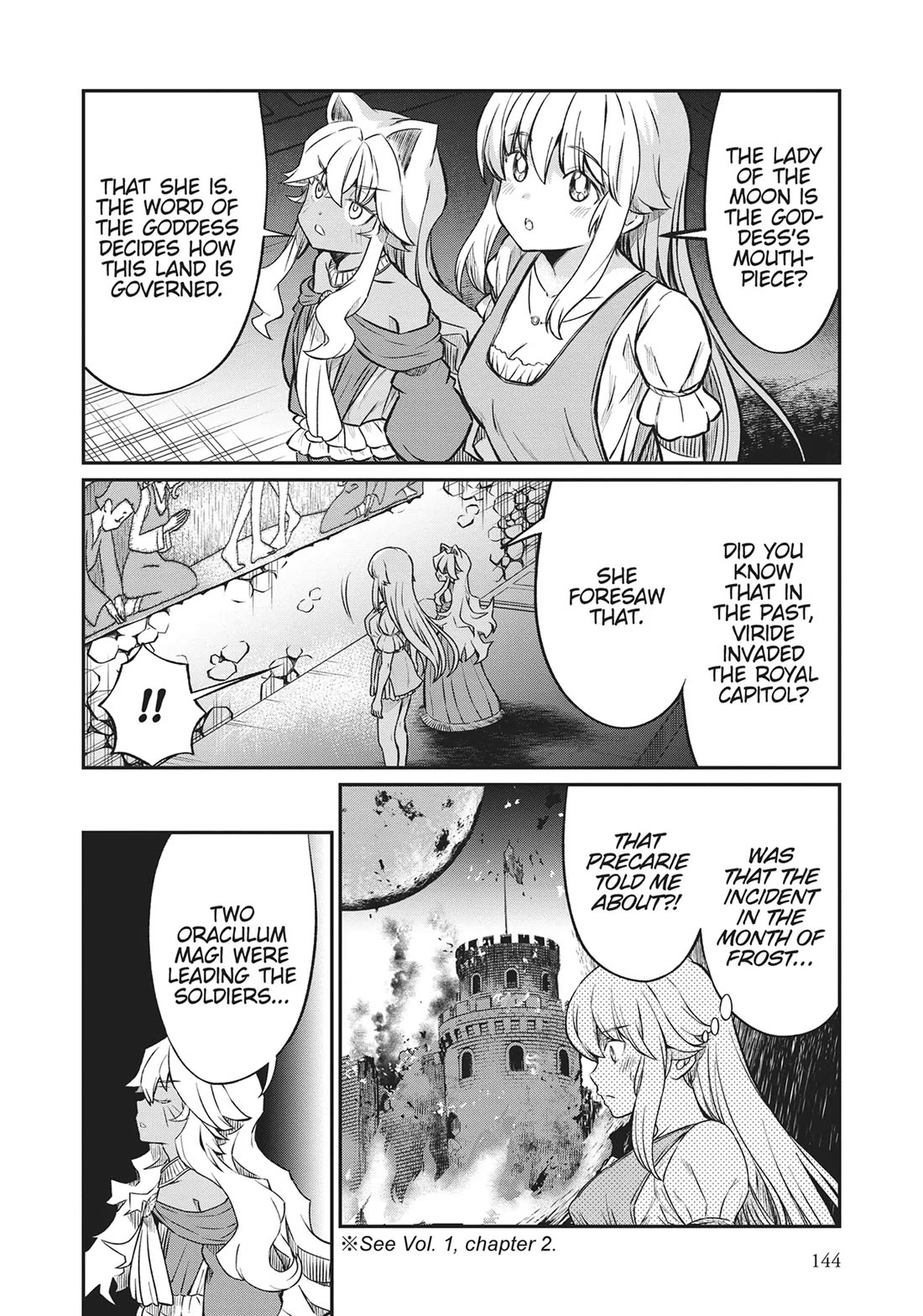 Becoming Princess Knight and Working at Yuri Brothel Chapter 22 - Page 4