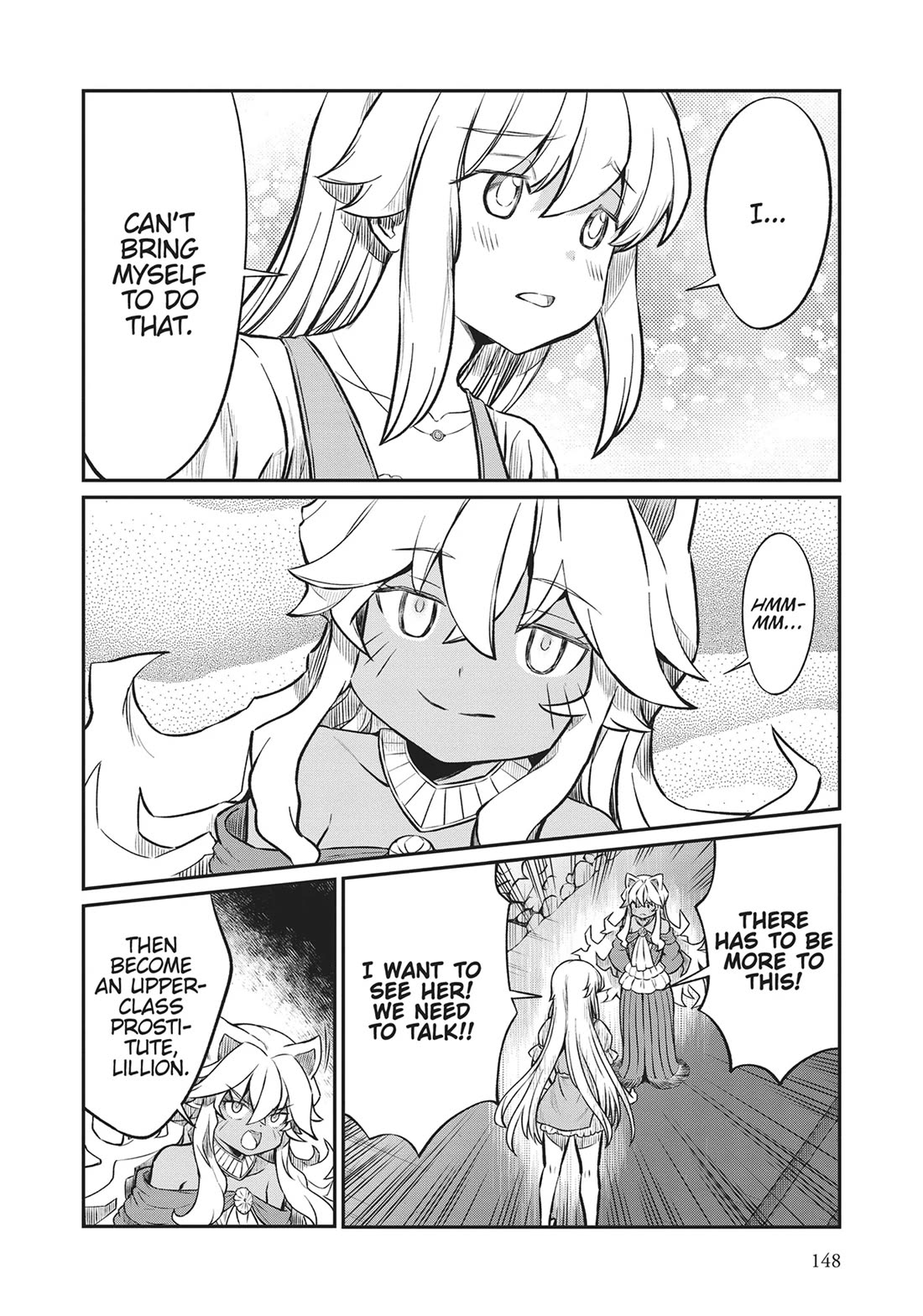 Becoming Princess Knight and Working at Yuri Brothel Chapter 22 - Page 8