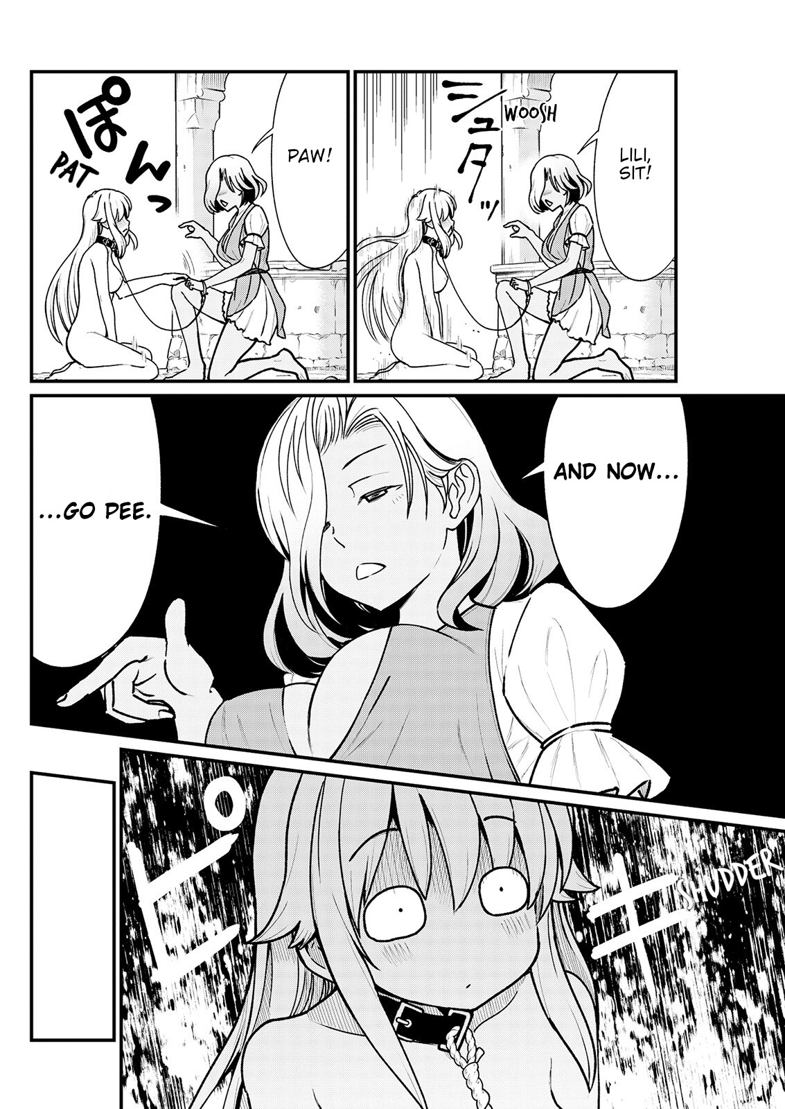 Becoming Princess Knight and Working at Yuri Brothel Chapter 3 - Page 13
