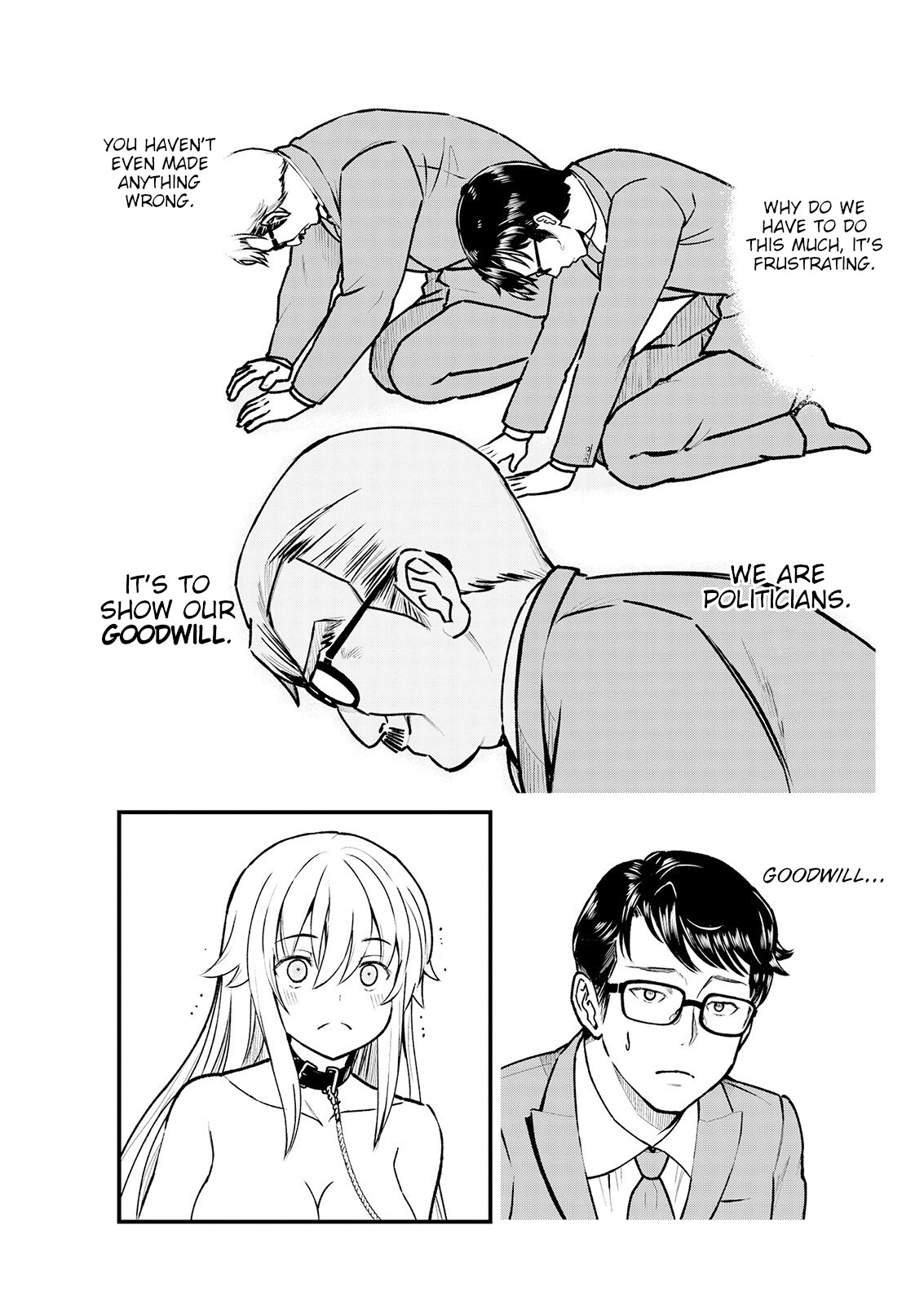 Becoming Princess Knight and Working at Yuri Brothel Chapter 3 - Page 14