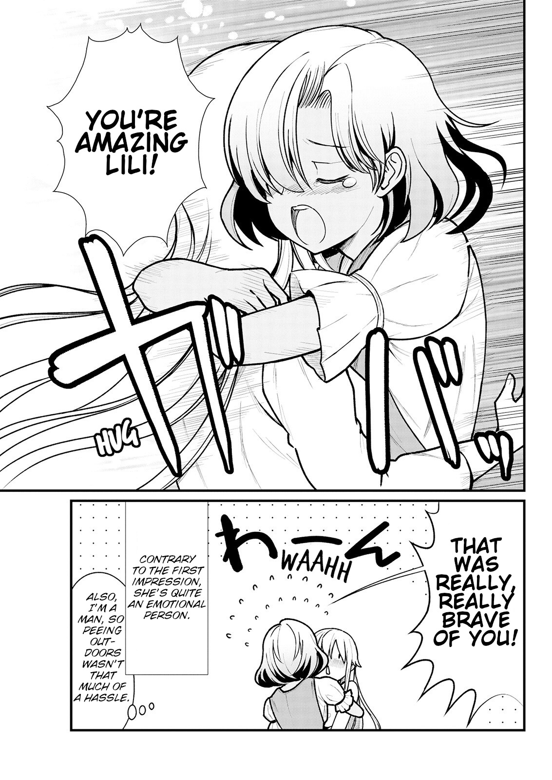 Becoming Princess Knight and Working at Yuri Brothel Chapter 3 - Page 18