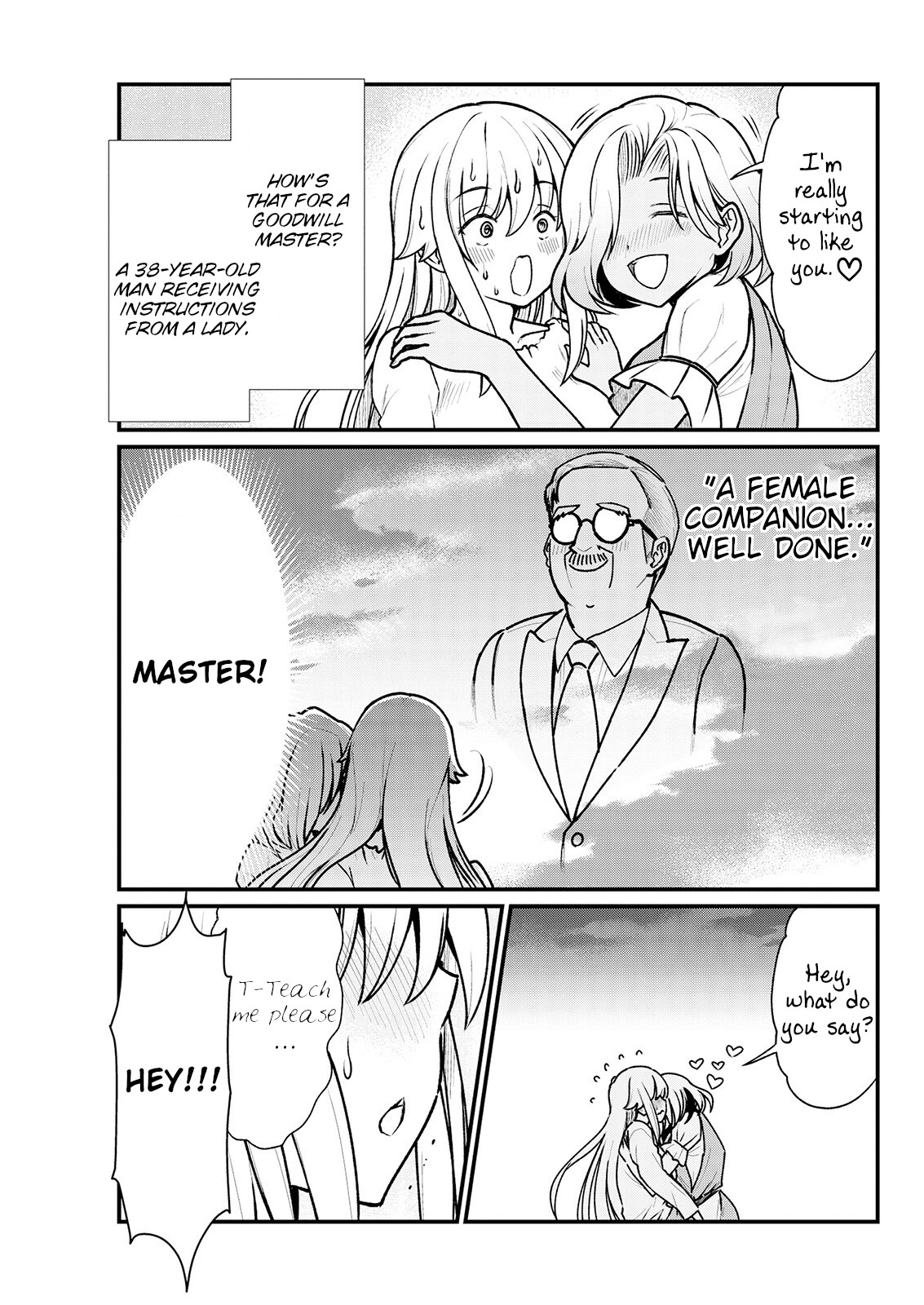 Becoming Princess Knight and Working at Yuri Brothel Chapter 3 - Page 20