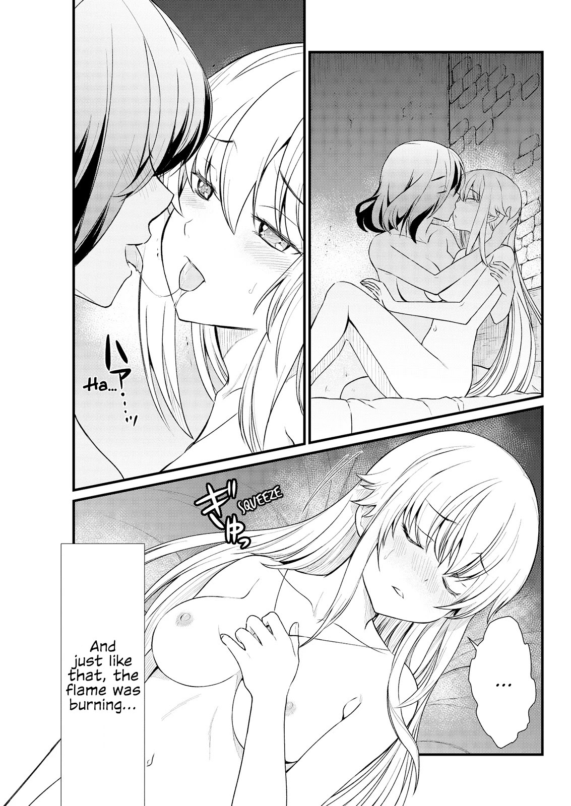 Becoming Princess Knight and Working at Yuri Brothel Chapter 7 - Page 19