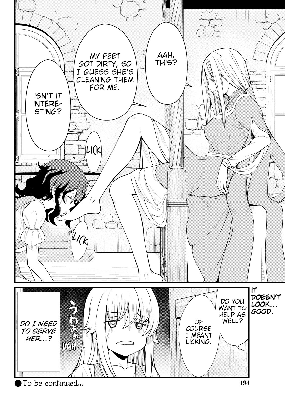 Becoming Princess Knight and Working at Yuri Brothel Chapter 7 - Page 24