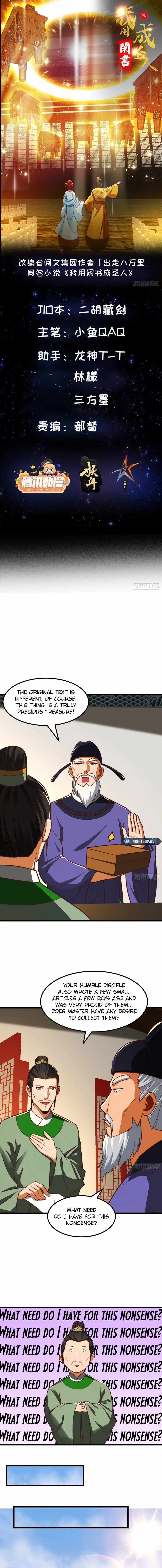 Becoming the Scholarly Saint Chapter 28 - Page 2
