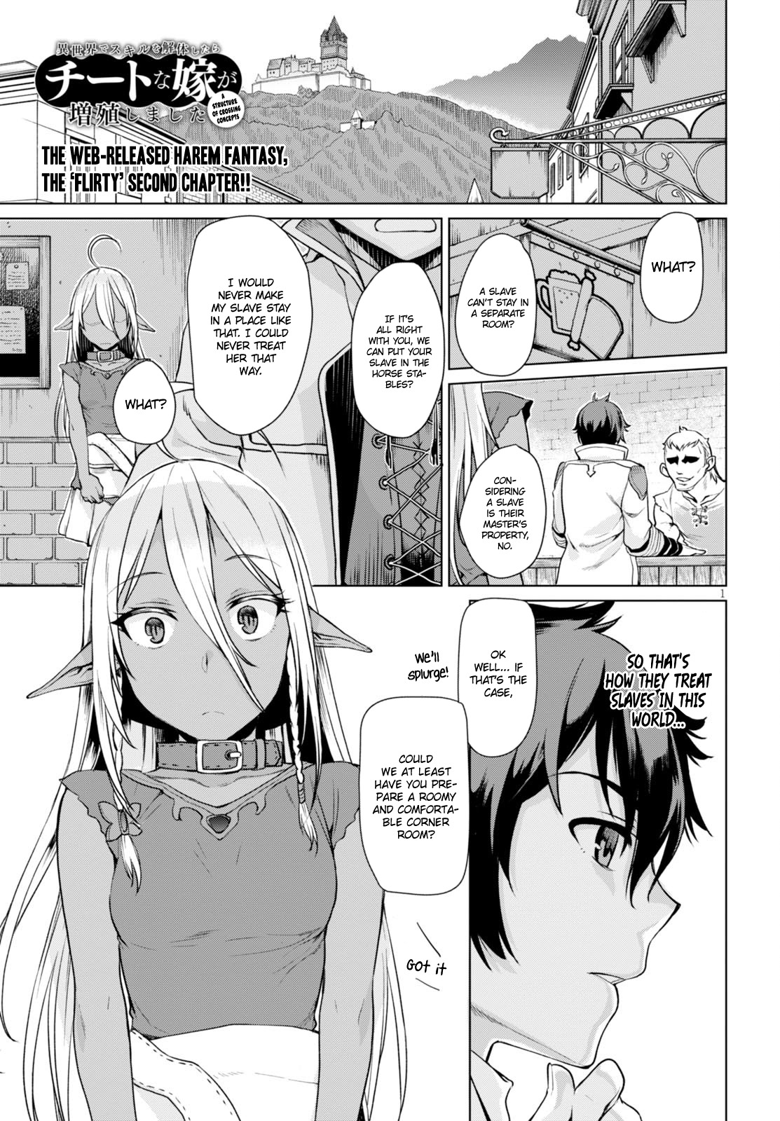 Being Able to Edit Skills in Another World I Gained OP Waifus Chapter 2 - Page 1