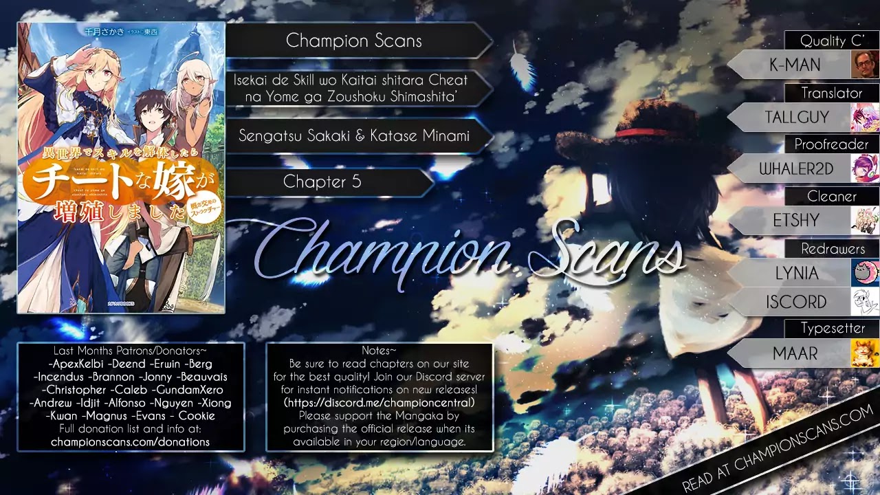 Being Able to Edit Skills in Another World I Gained OP Waifus Chapter 5 - Page 0