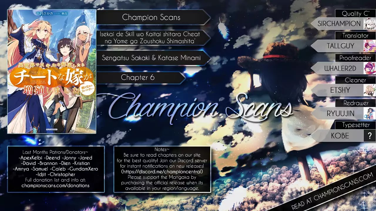 Being Able to Edit Skills in Another World I Gained OP Waifus Chapter 6 - Page 0