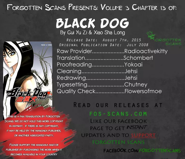 Black Dog Chapter 13 - Page 1
