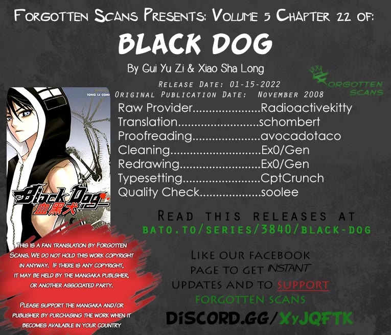 Black Dog Chapter 22 - Page 1