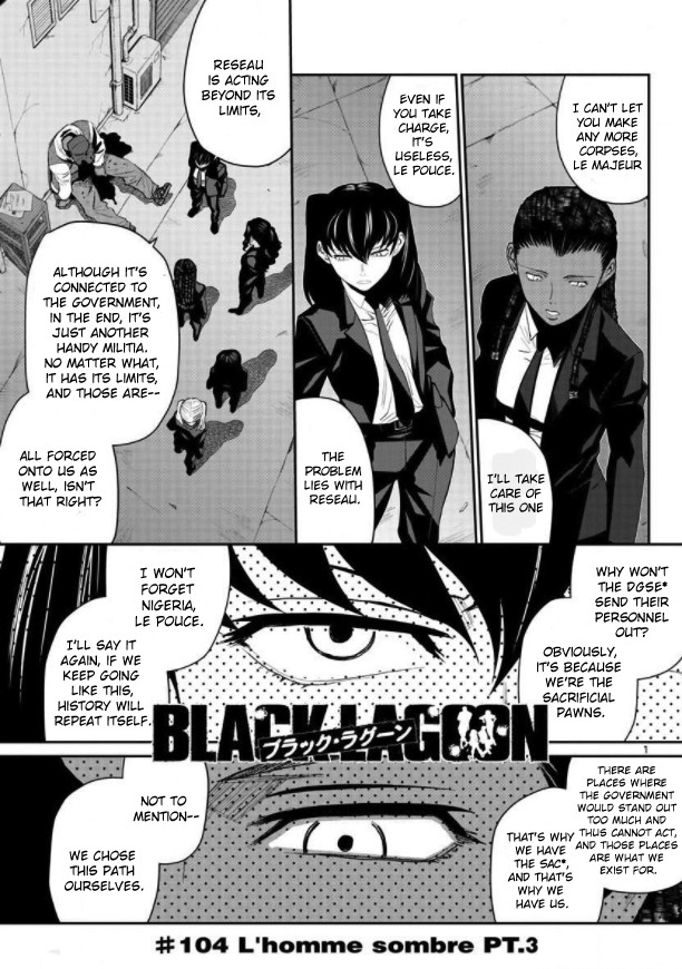 Black Lagoon Chapter 104 - Page 1