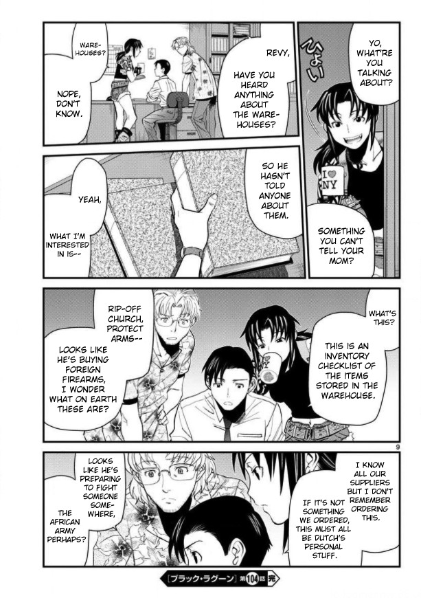 Black Lagoon Chapter 104 - Page 9