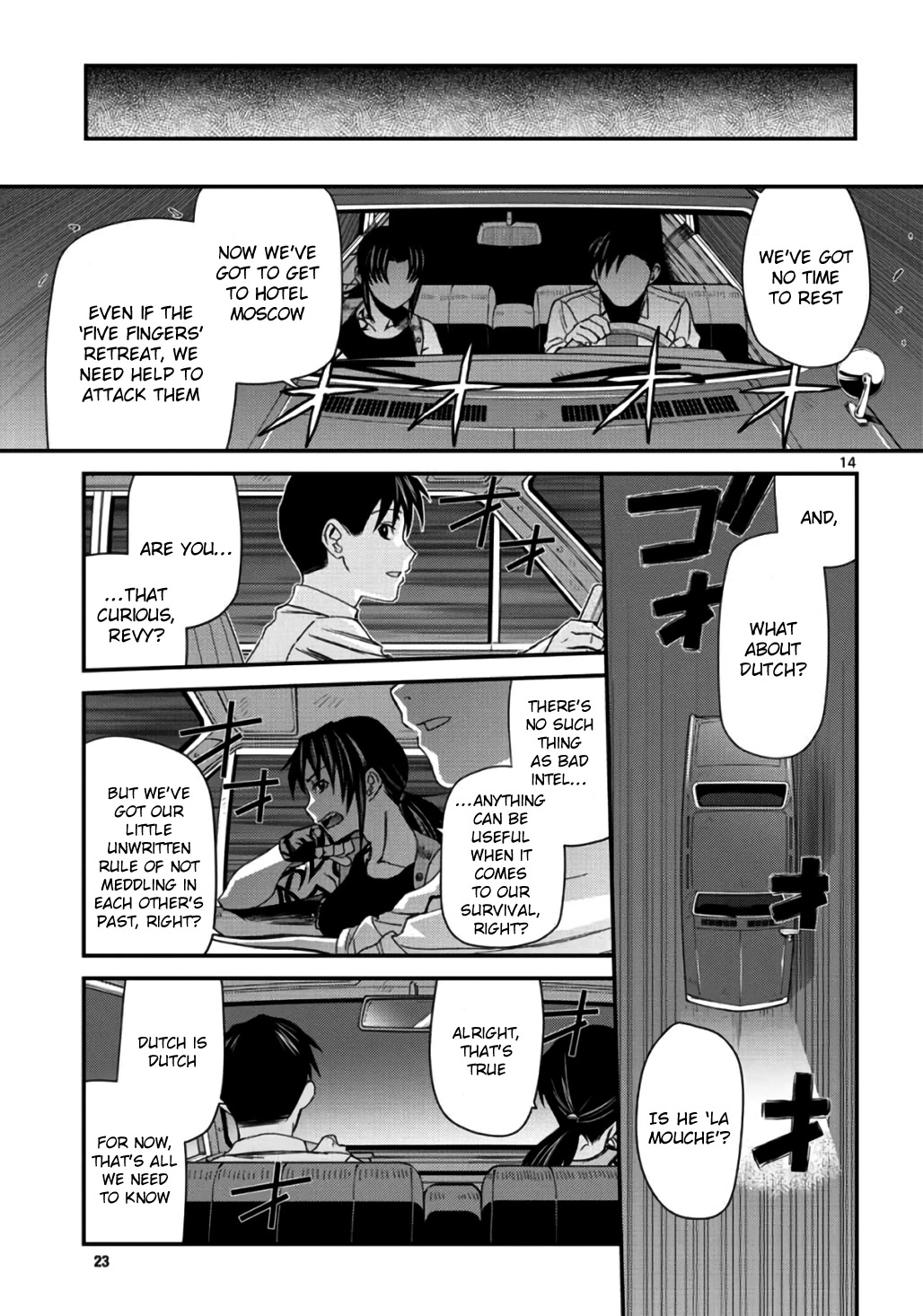 Black Lagoon Chapter 109 - Page 14