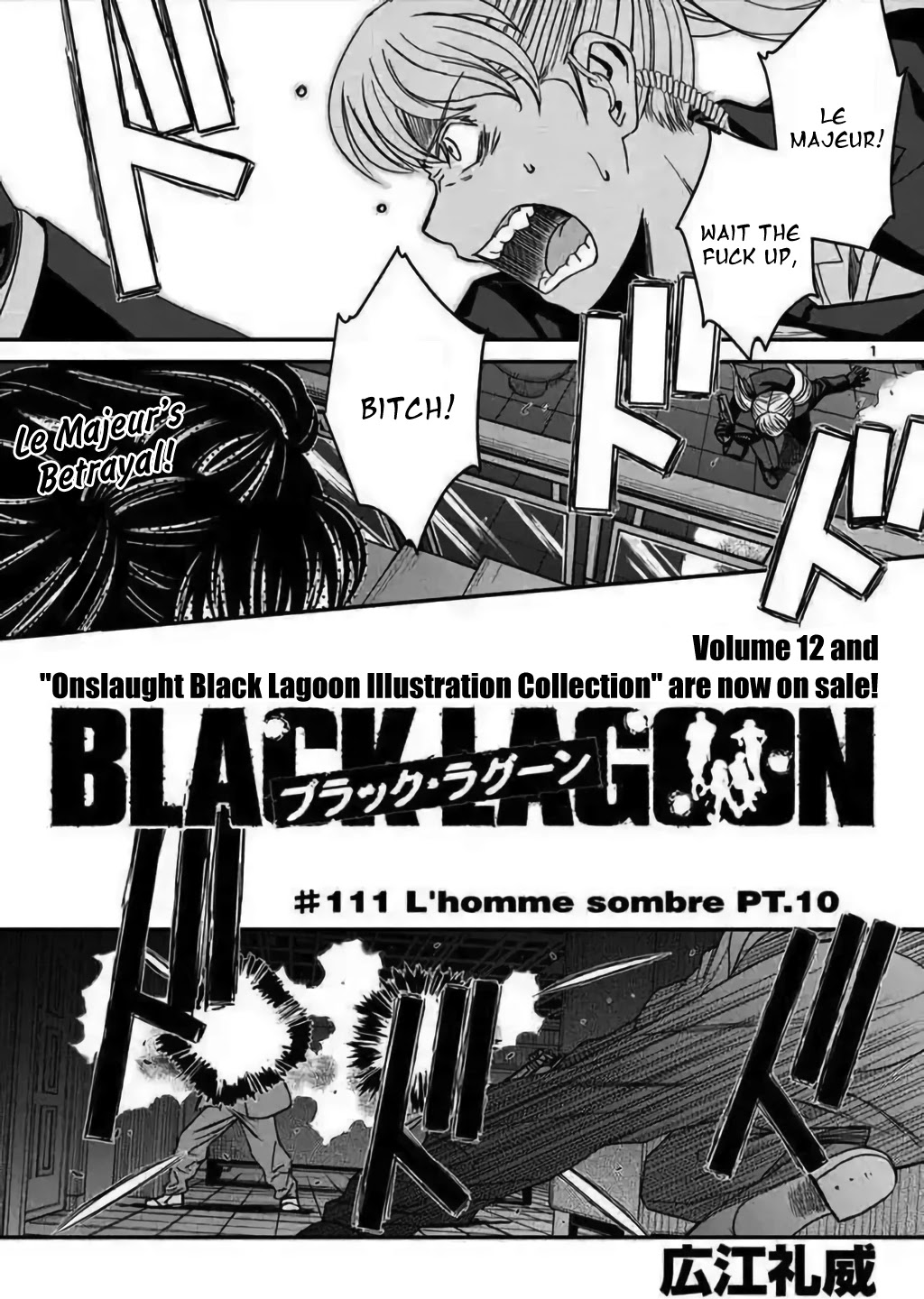 Black Lagoon Chapter 111 - Page 1