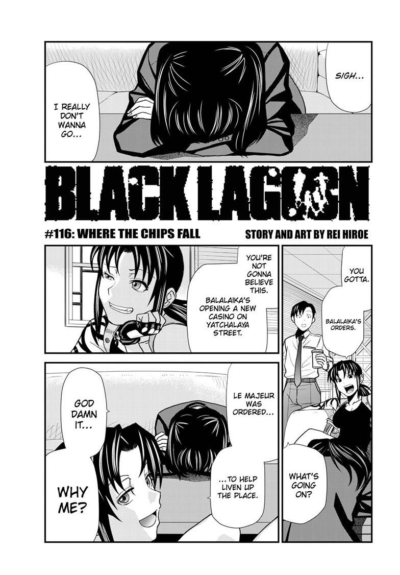 Black Lagoon Chapter 116 - Page 1