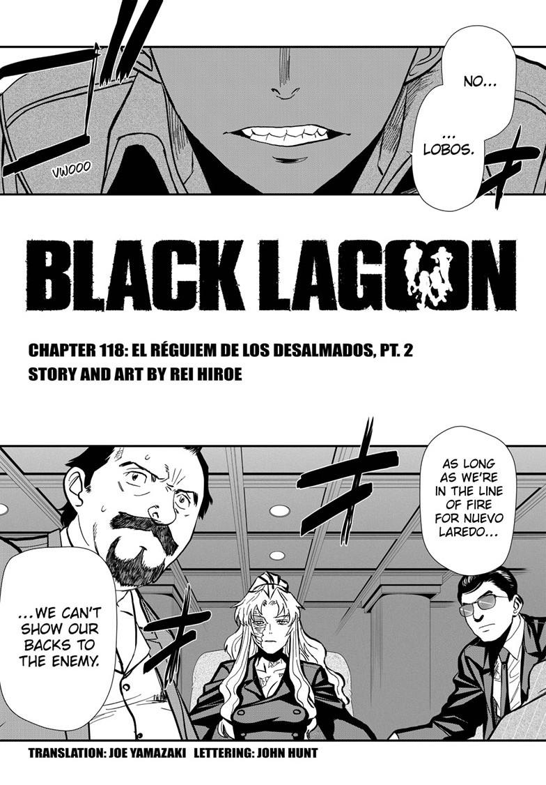 Black Lagoon Chapter 118 - Page 1