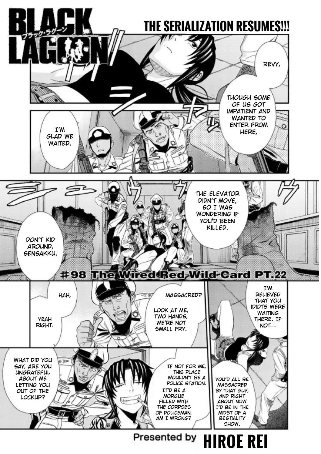 Black Lagoon Chapter 98 - Page 1