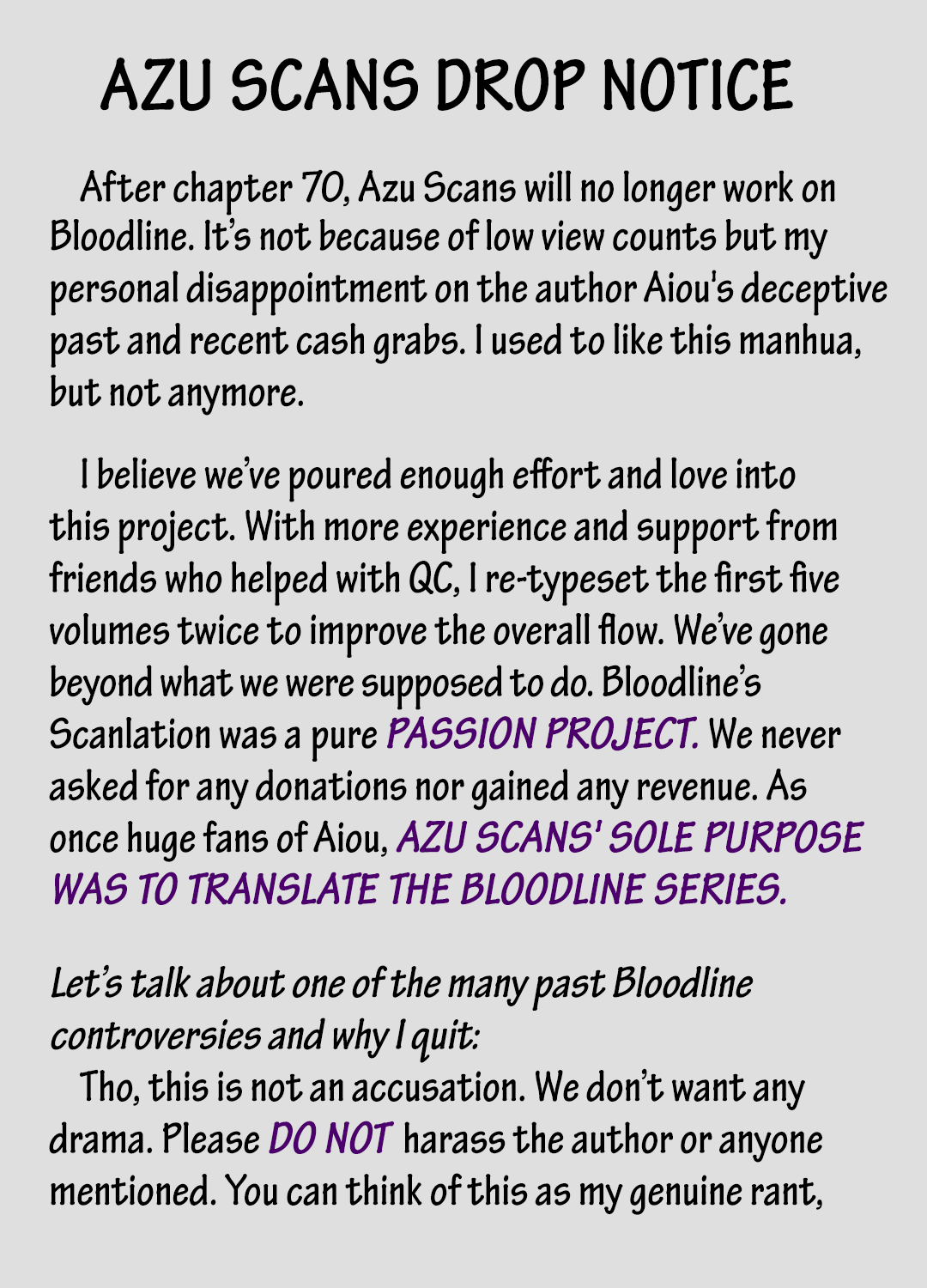 Bloodline Chapter 70 - Page 22