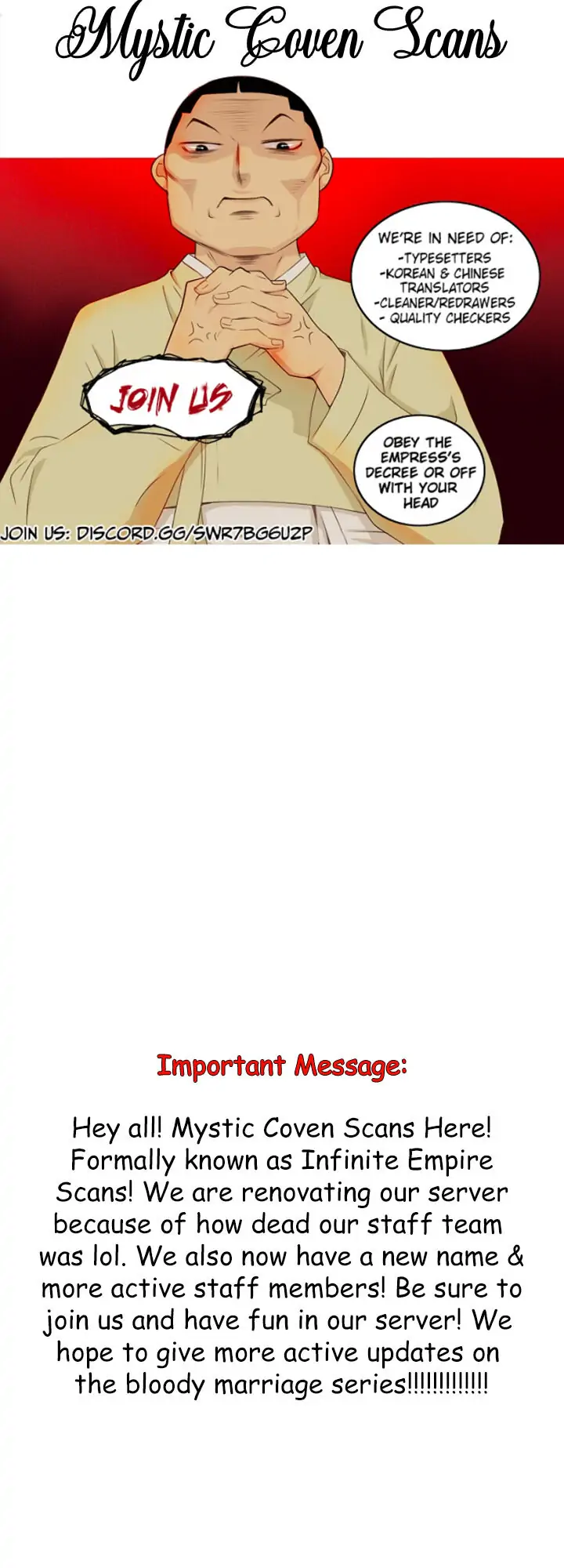 Bloody Marriage Chapter 12 - Page 0