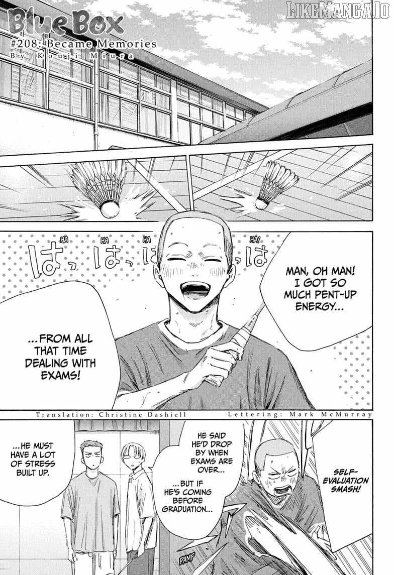 Blue Box Chapter 208 - Page 1