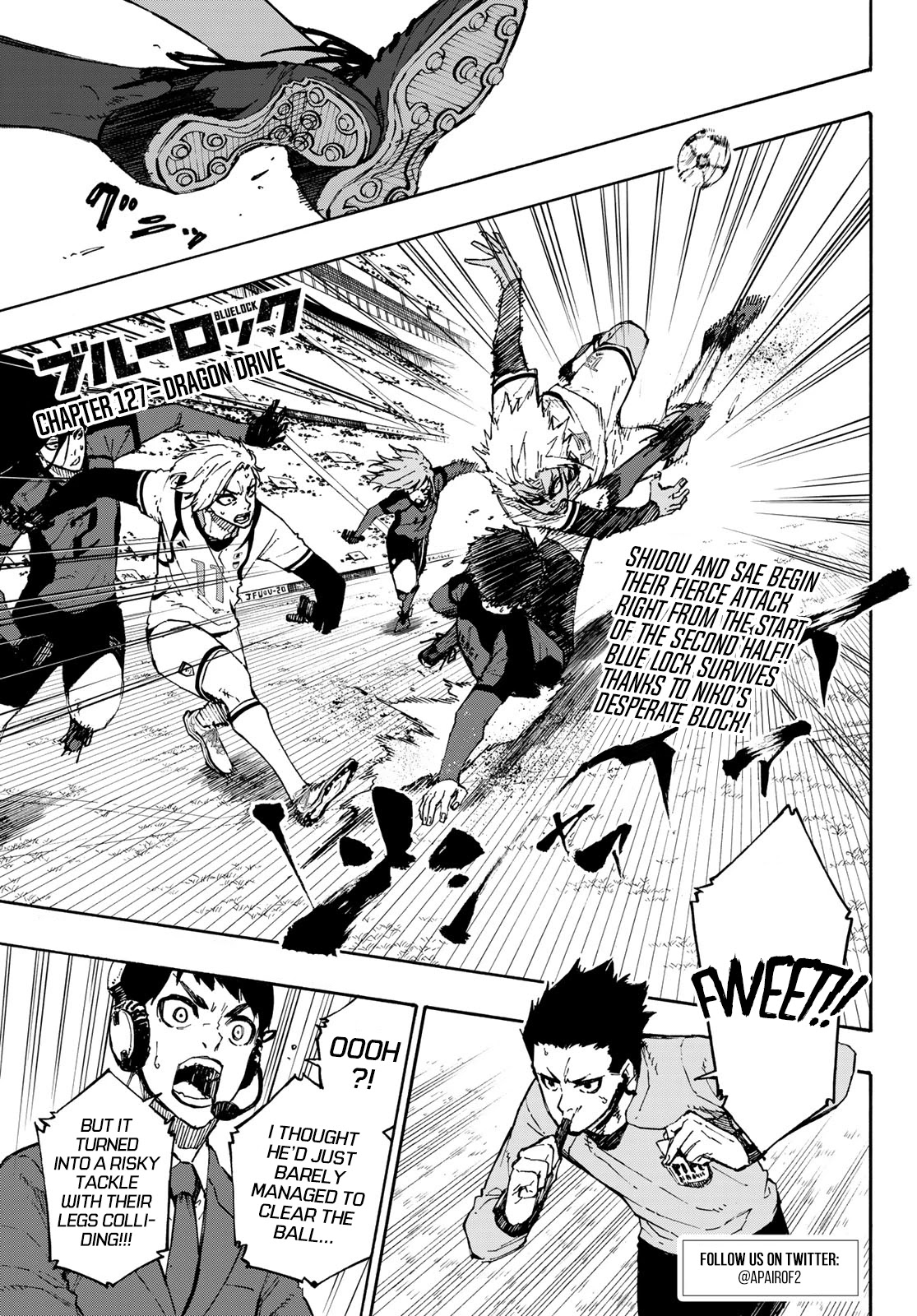 Blue Lock Chapter 127 - Page 1
