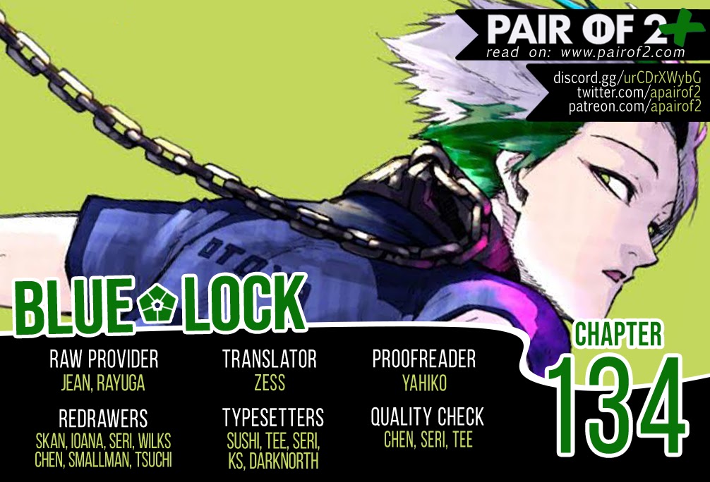 Blue Lock Chapter 134 - Page 1