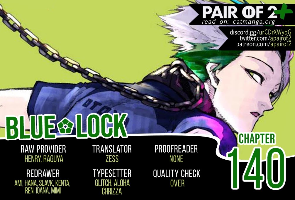 Blue Lock Chapter 140 - Page 1