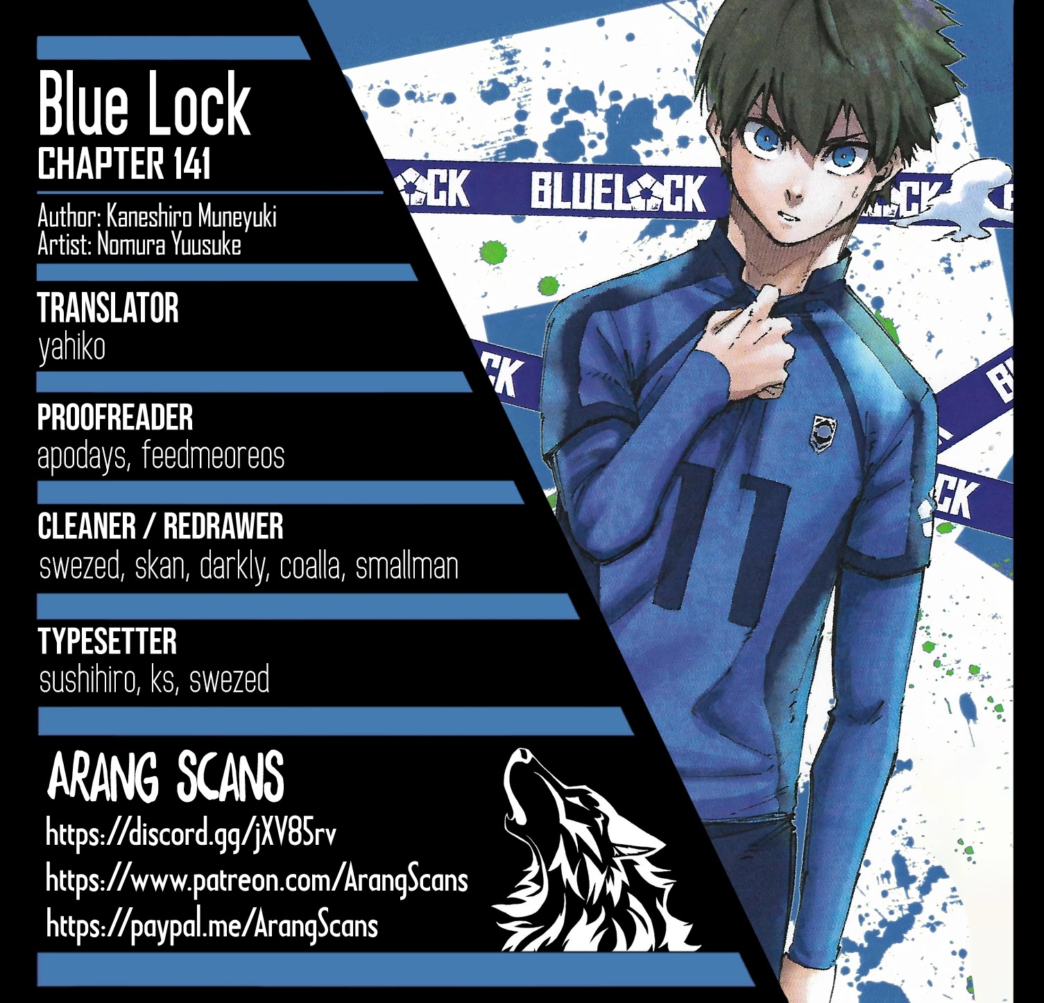 Blue Lock Chapter 141 - Page 1