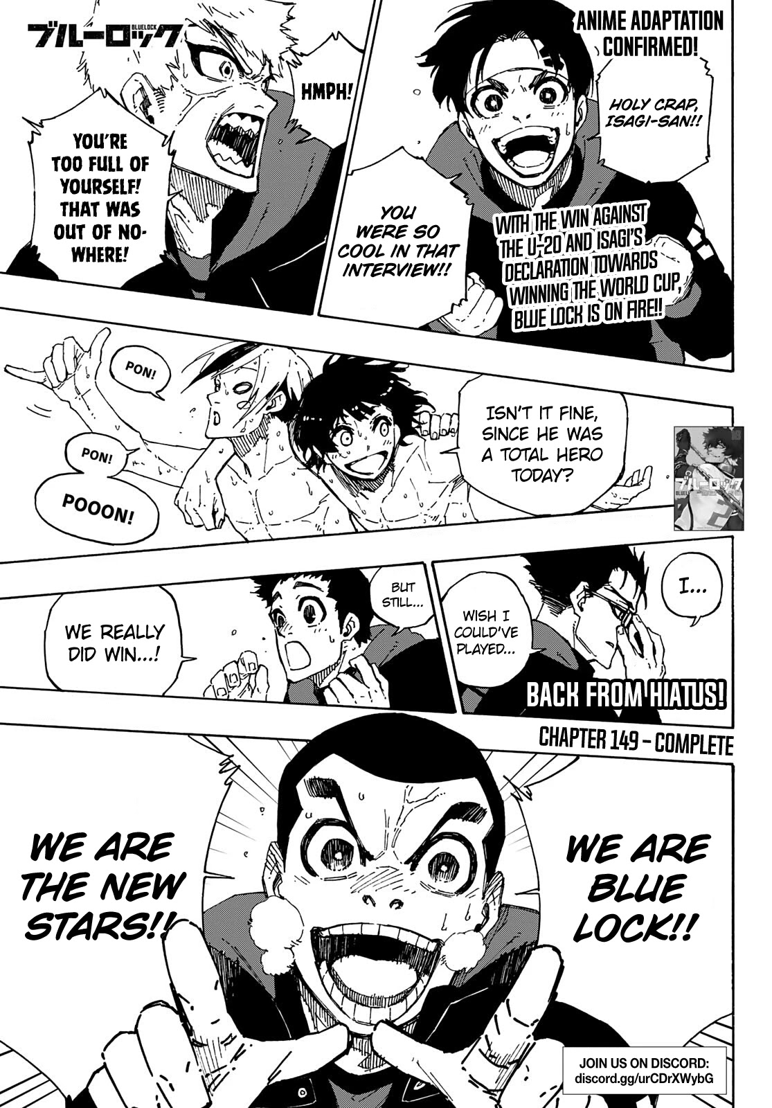 Blue Lock Chapter 149 - Page 2