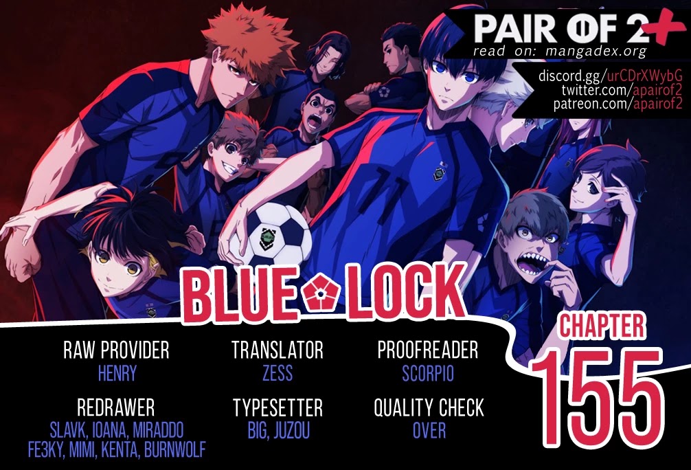 Blue Lock Chapter 155 - Page 1