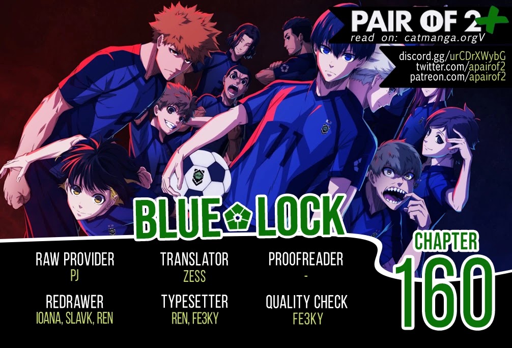 Blue Lock Chapter 160 - Page 1