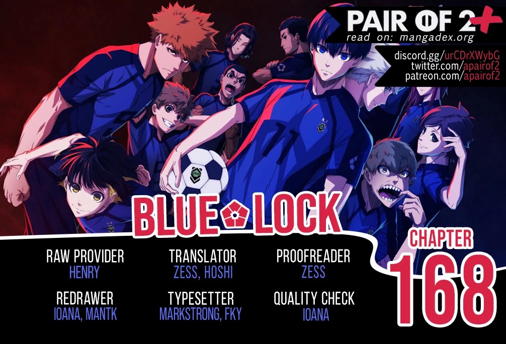 Blue Lock Chapter 168 - Page 1