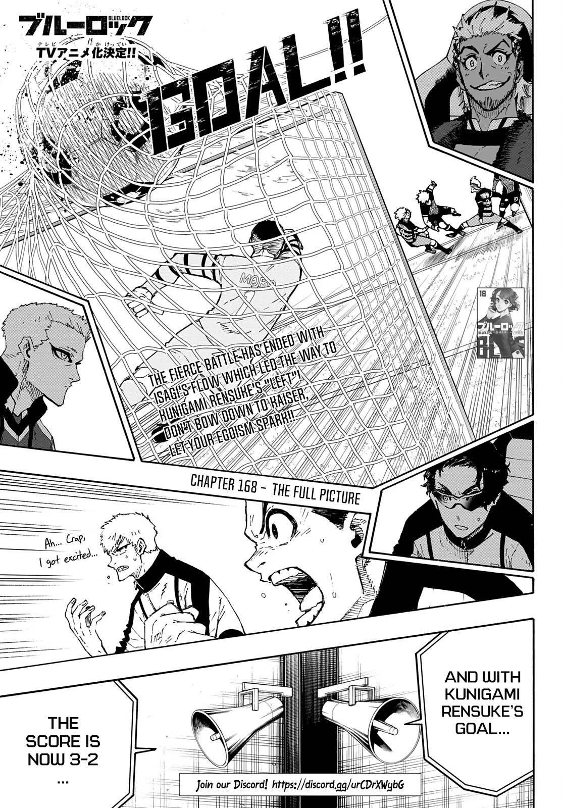 Blue Lock Chapter 168 - Page 2