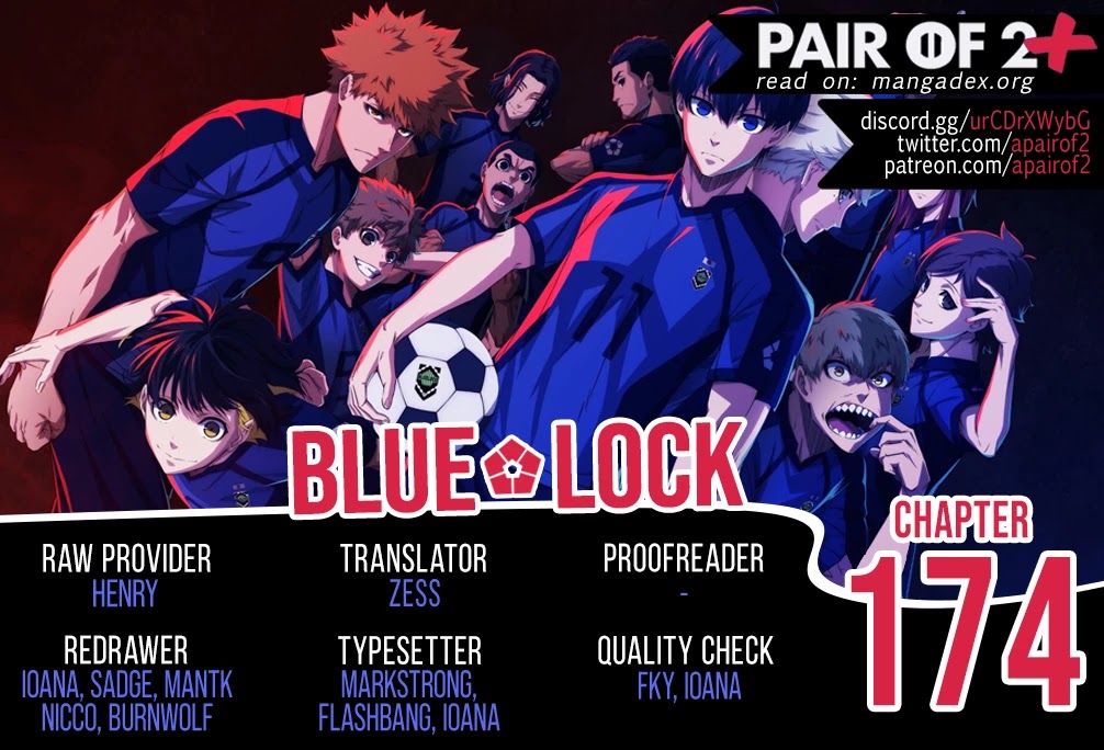 Blue Lock Chapter 174 - Page 1