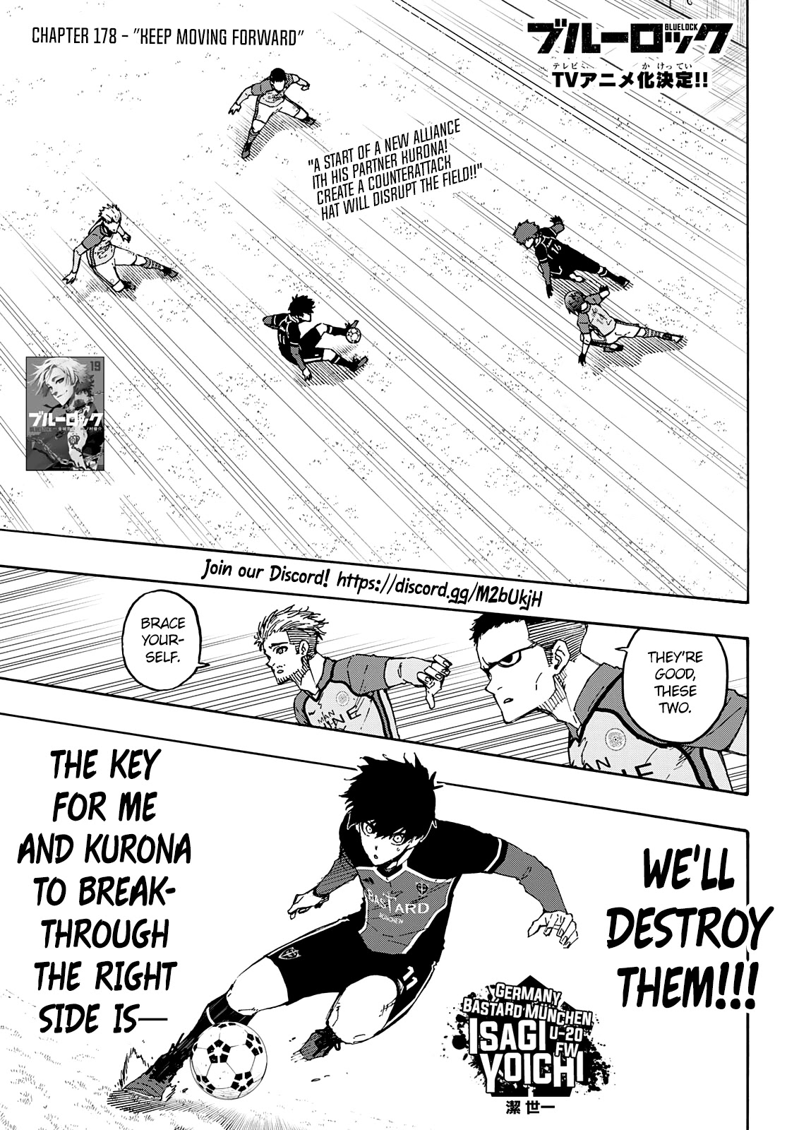 Blue Lock Chapter 178 - Page 2