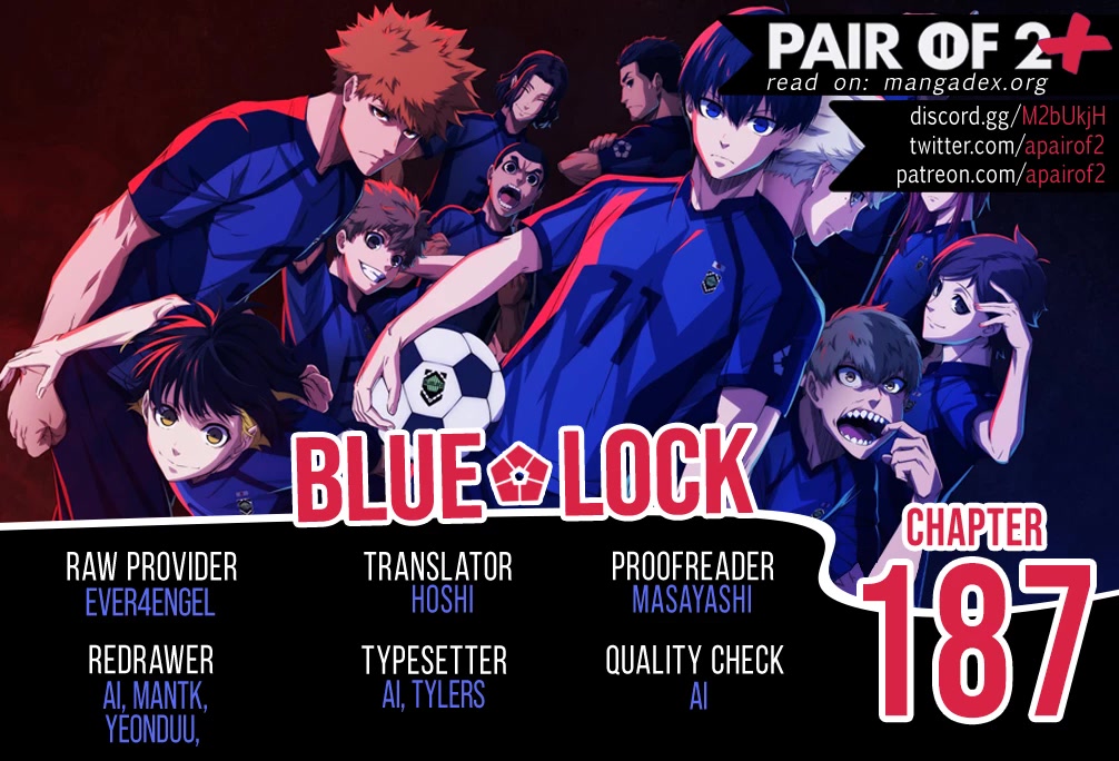 Blue Lock Chapter 187 - Page 1