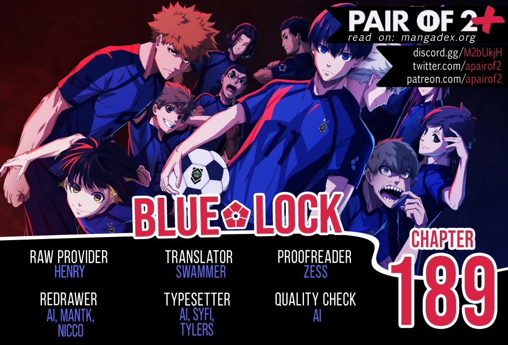 Blue Lock Chapter 189 - Page 1