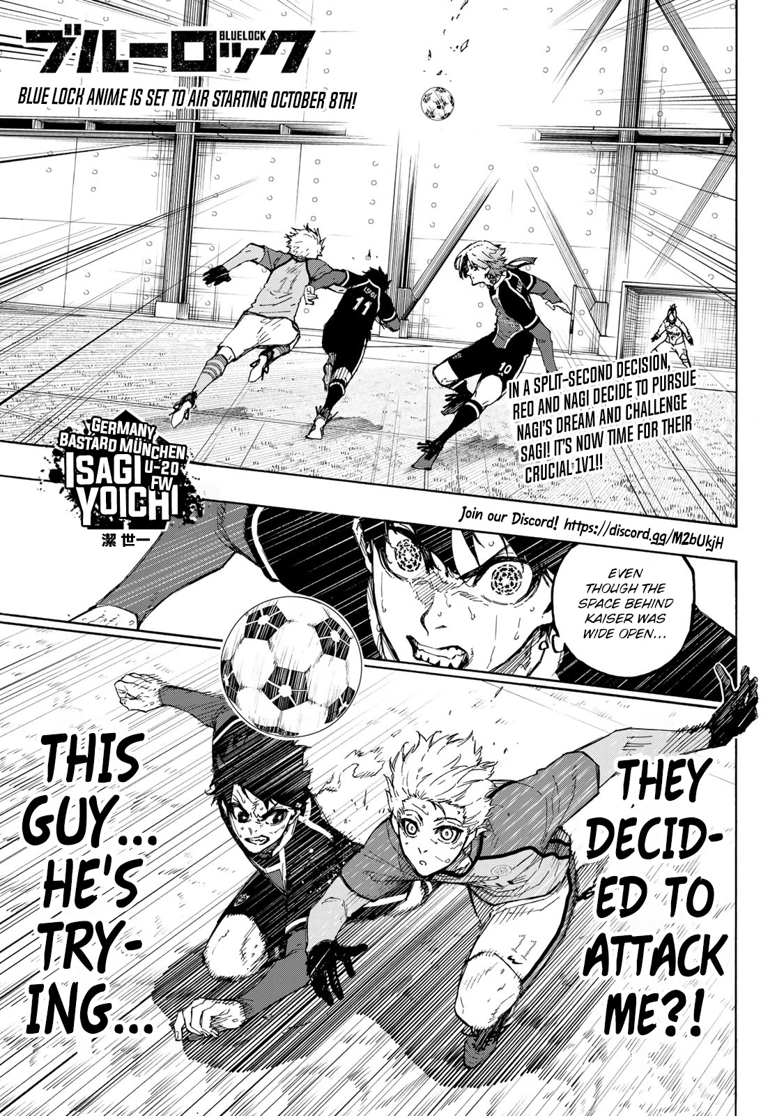 Blue Lock Chapter 190 - Page 3