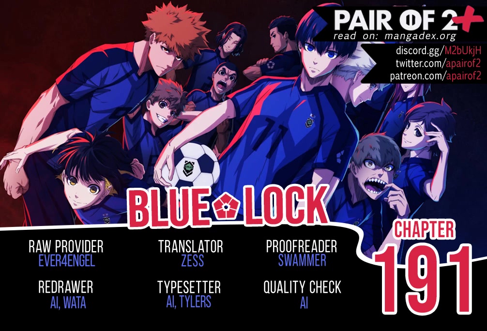 Blue Lock Chapter 191 - Page 1