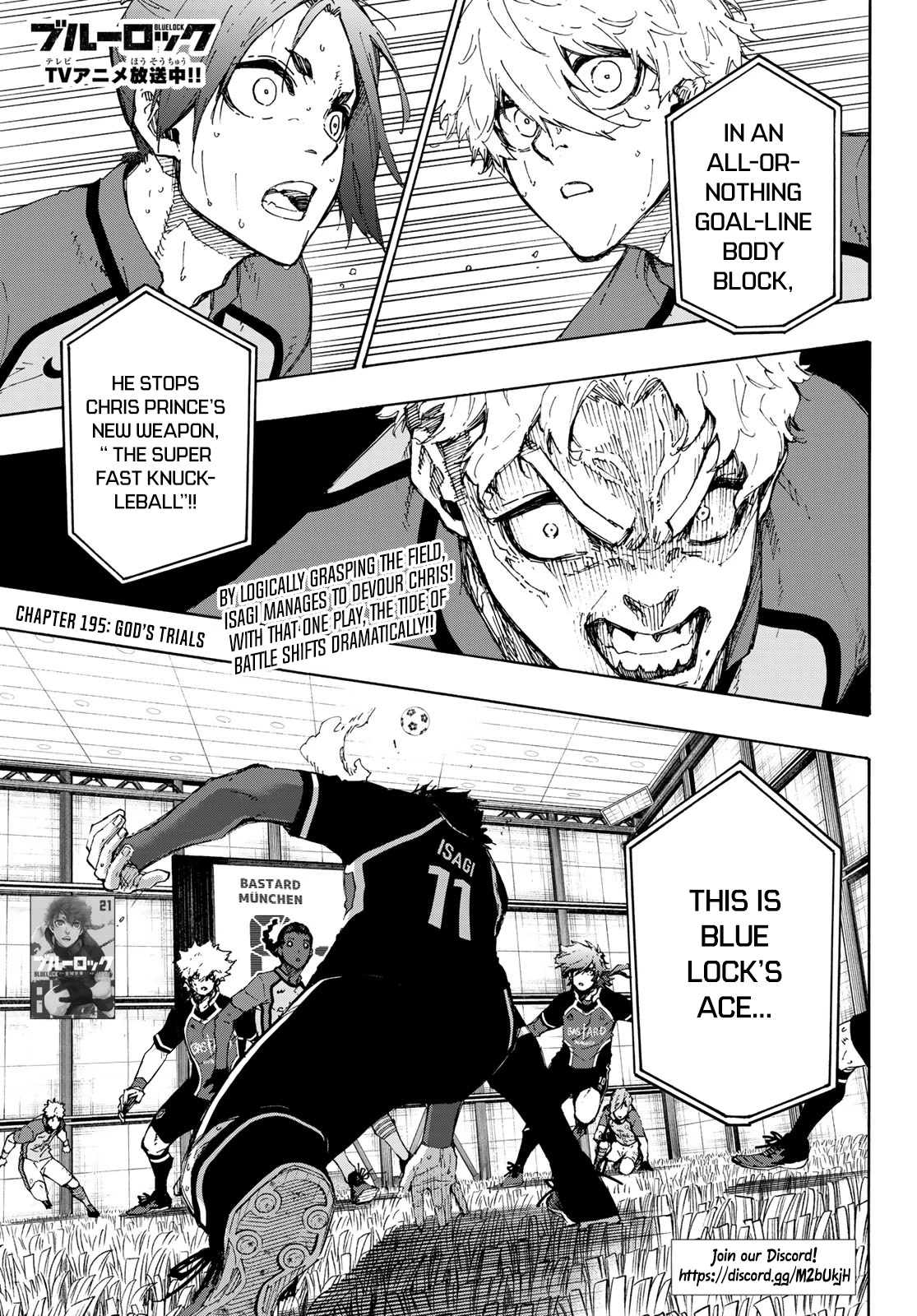 Blue Lock Chapter 195 - Page 2