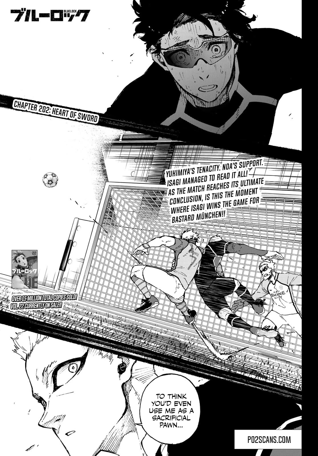 Blue Lock Chapter 202 - Page 2