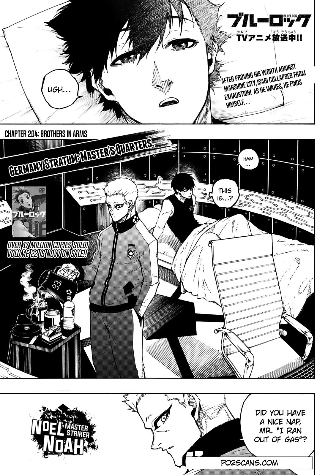 Blue Lock Chapter 204 - Page 2