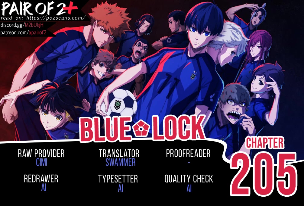 Blue Lock Chapter 205 - Page 1