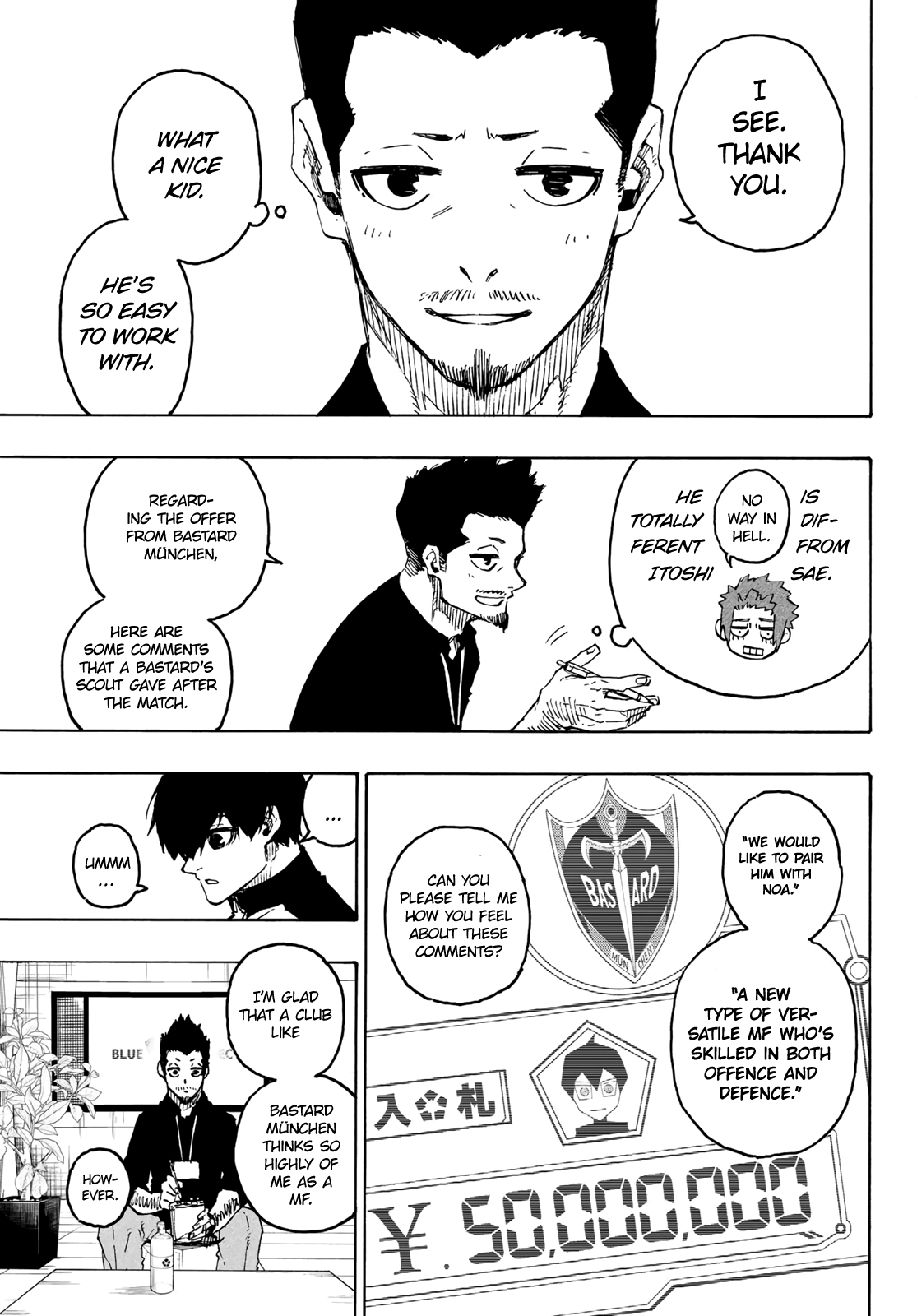 Blue Lock Chapter 205 - Page 4