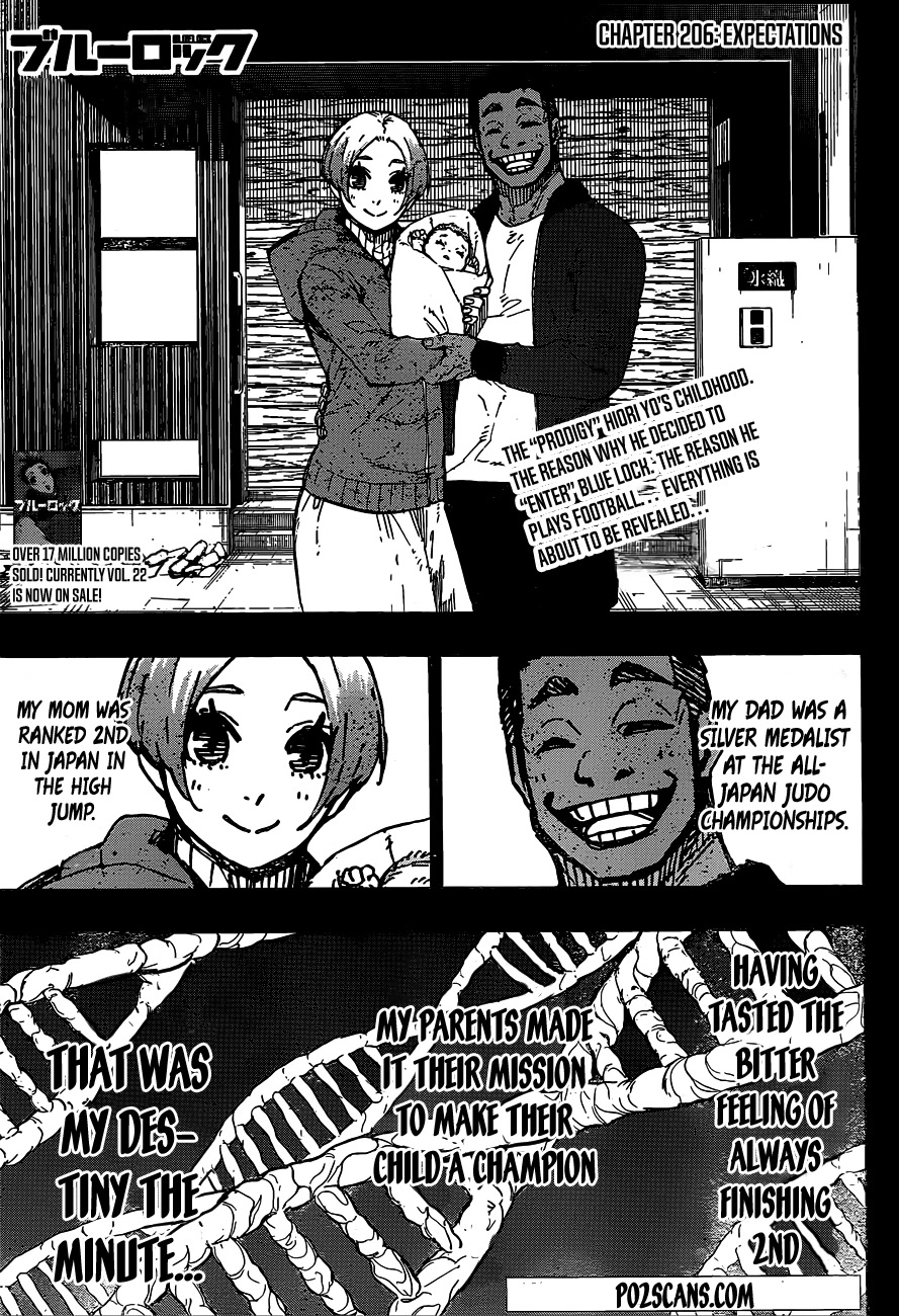 Blue Lock Chapter 206 - Page 1