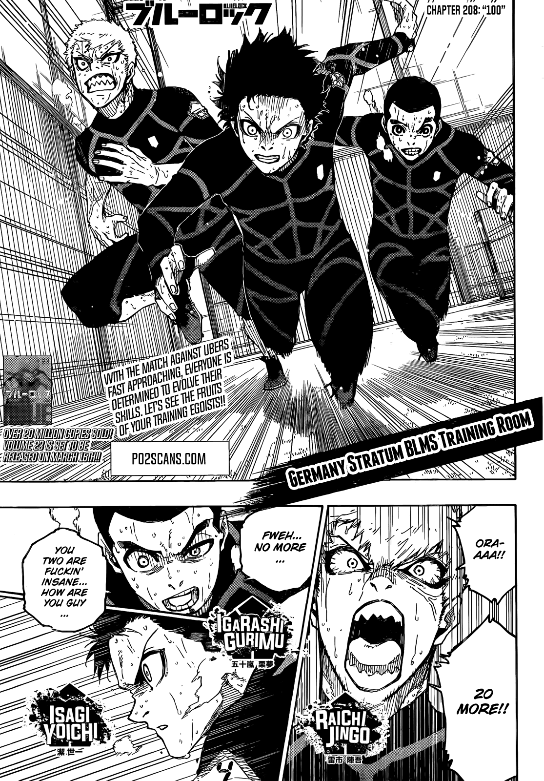 Blue Lock Chapter 208 - Page 2