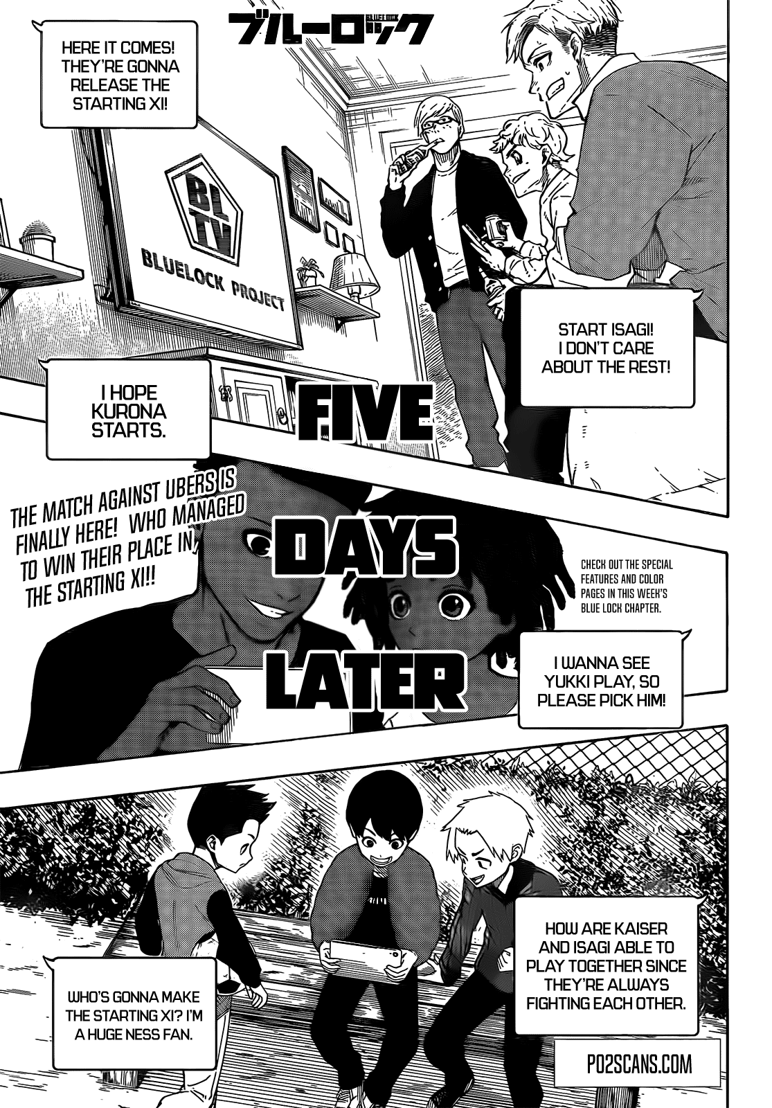 Blue Lock Chapter 209 - Page 3