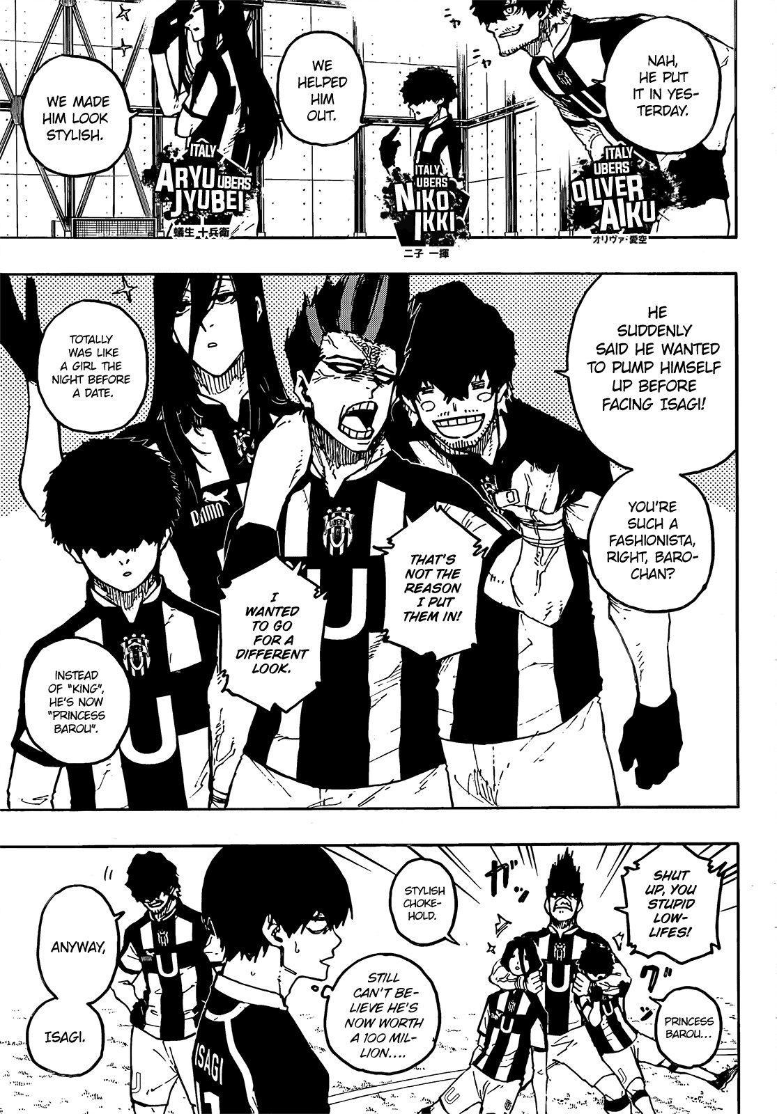 Blue Lock Chapter 210 - Page 4