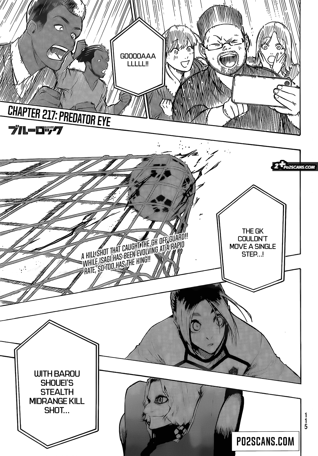 Blue Lock Chapter 217 - Page 2