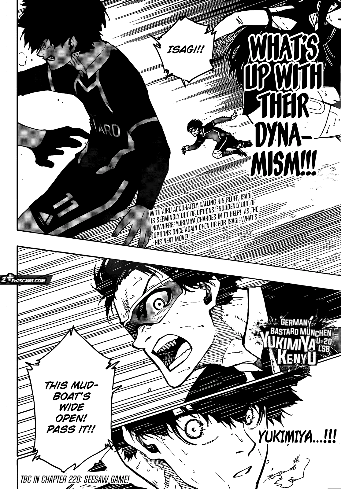 Blue Lock Chapter 219 - Page 20
